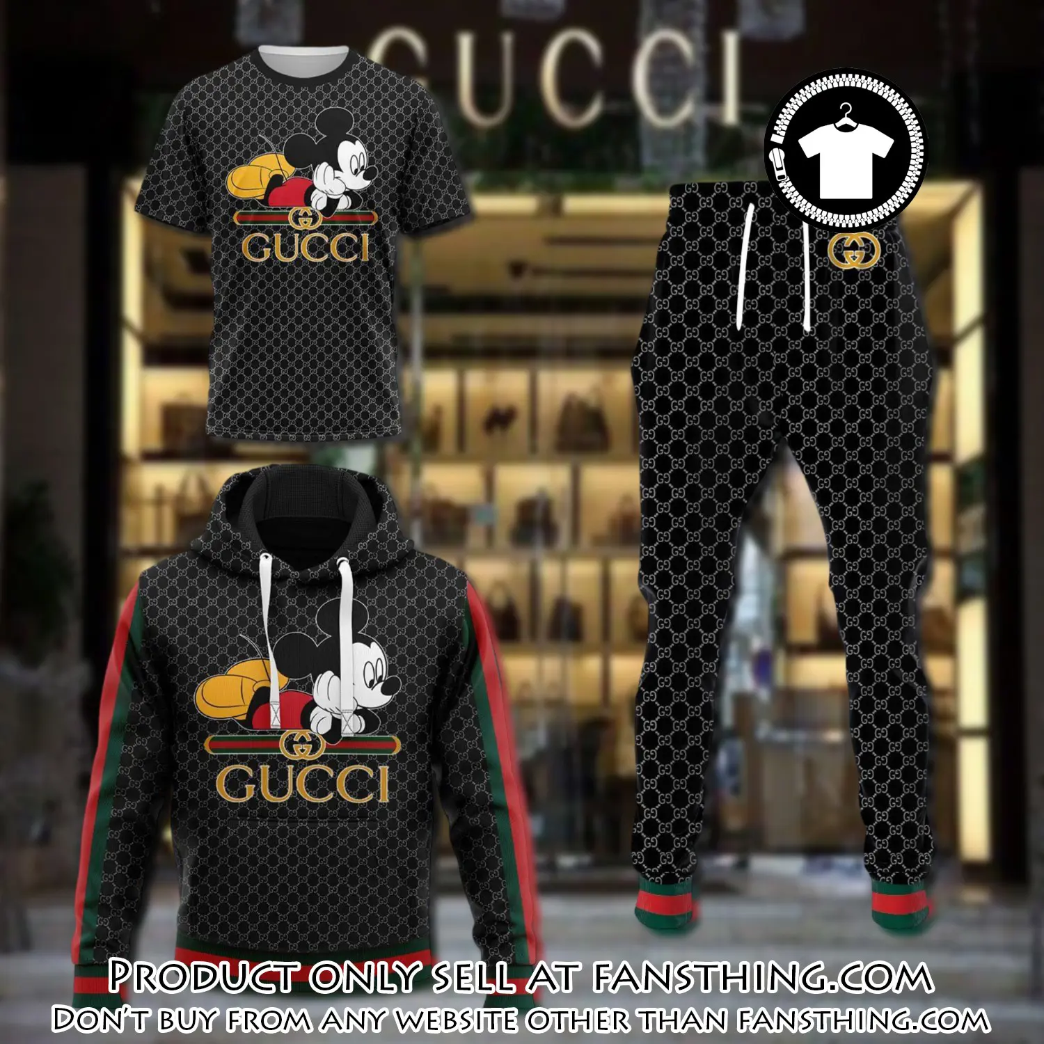 Gucci mickey mouse tshirt hoodie sweatpants pants luxury clothing clothes disney gifts type 94 hoodie outfit ideals for men and women fst5532007